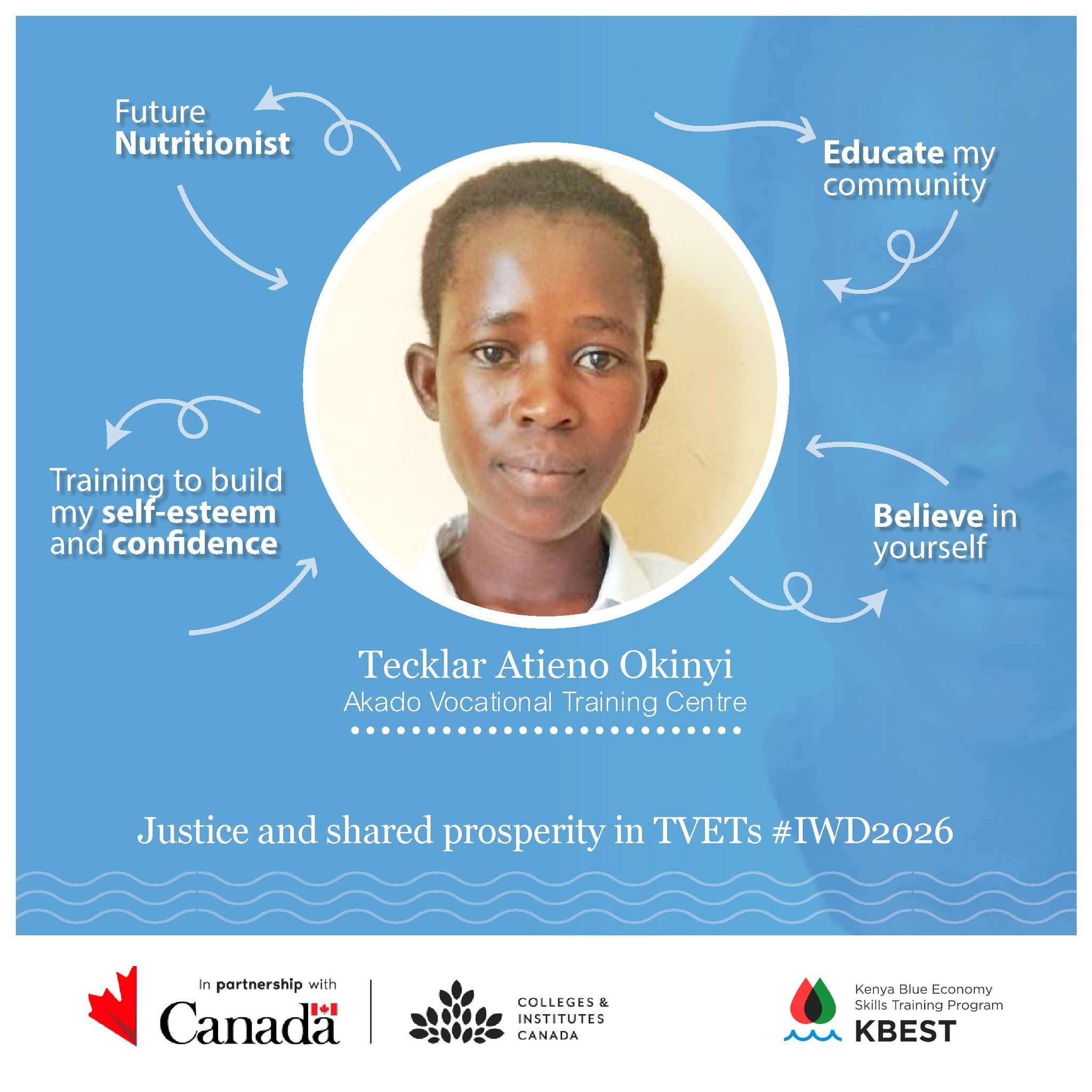 Tecklar Atieno: Turning a Passion for Cooking into a Career in Nutrition